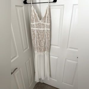 Vintage Style Lace Gown